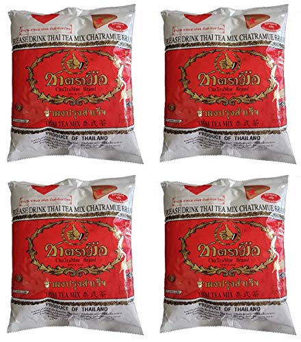 Cha Tra Mue Original Number 1 Brand Thai Red Label Tea Mix Shipped From Thailand 4 X 400 Grams Amazon De Lebensmittel Getranke