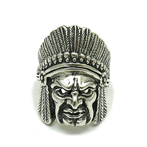 Bague motard indien argent 925 Empress : le style biker idéal pour vos sorties moto