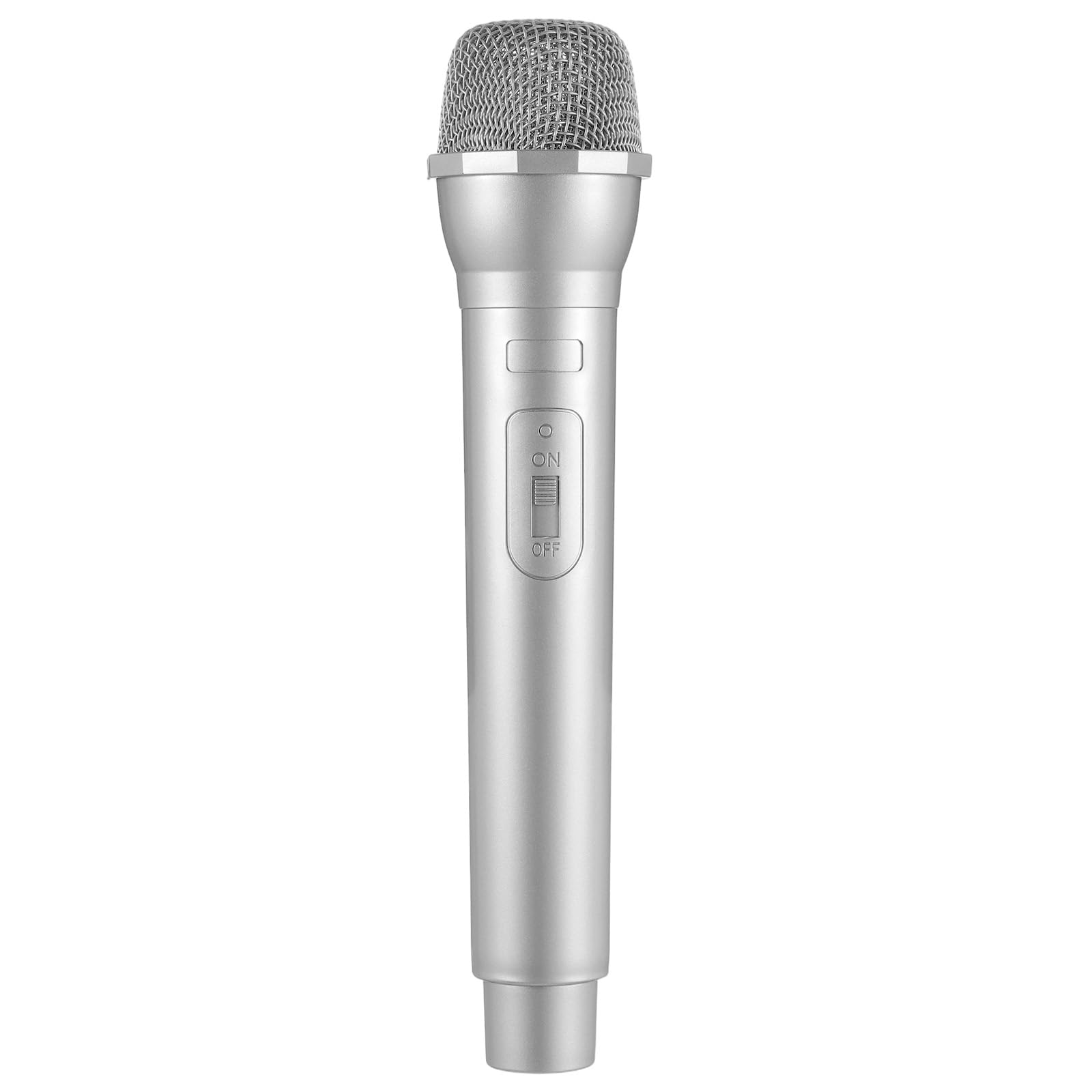 Fake Microphone Prop Realistic Toy Microphone With Metal Mesh Plastic Karaoke Mic Toy For Halloween Christmas Cosplay Music Birthday Party Favors Costume Play