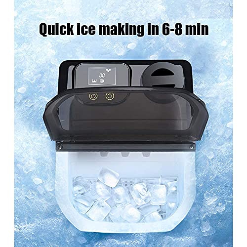 Máquina de Hielo de Mesa, 25kg en 24h con Control Táctil miniatura 6