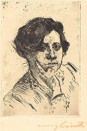 Poster Frauenkopf Lovis Corinth 50x70cm : oubliez les murs vides avec cette toile