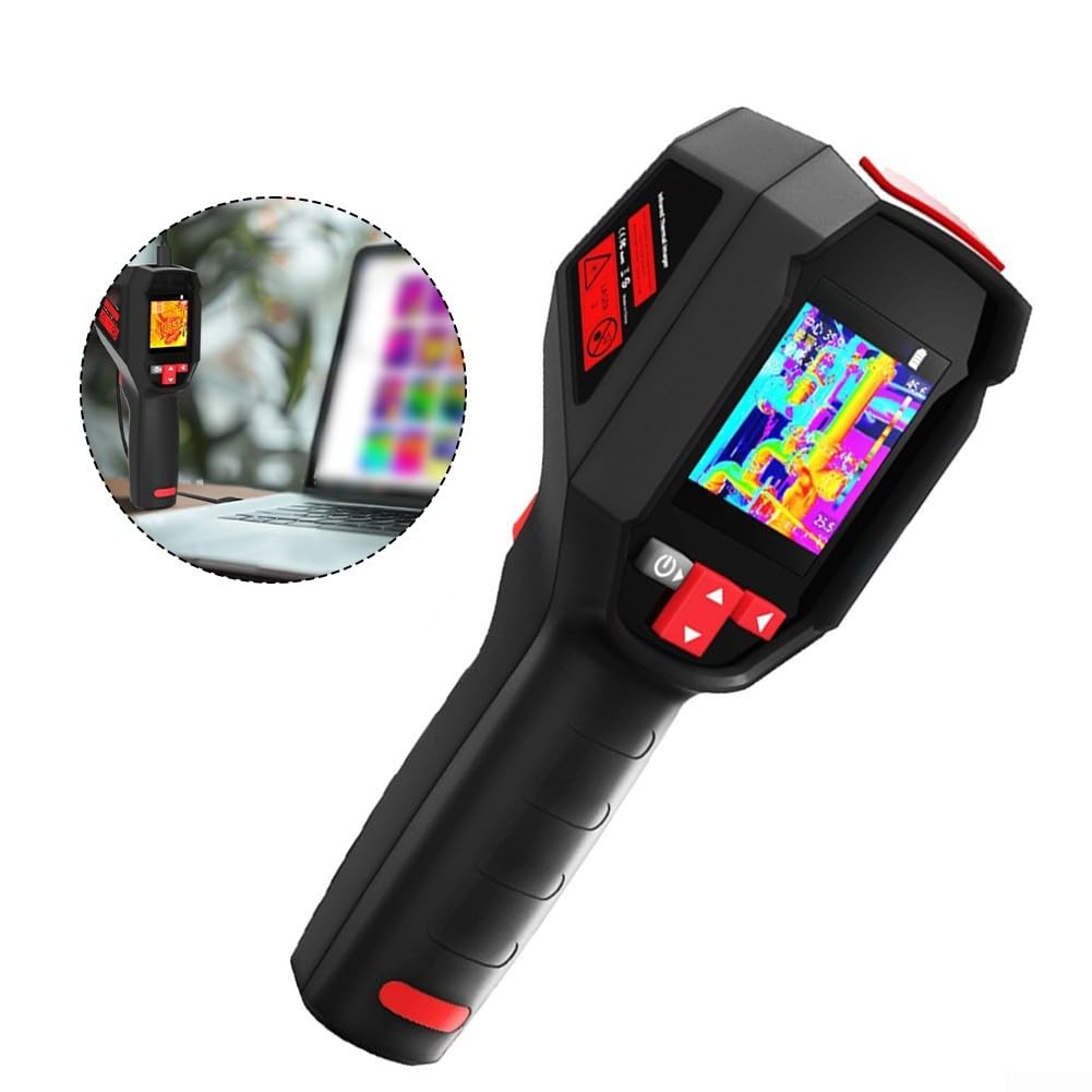 Caméra d'imagerie thermique haute résolution, 240 x 240 pixels - Imageur thermique infrarouge portable pour climatisation automobile canalisée, -20 ℃ à 600 ℃