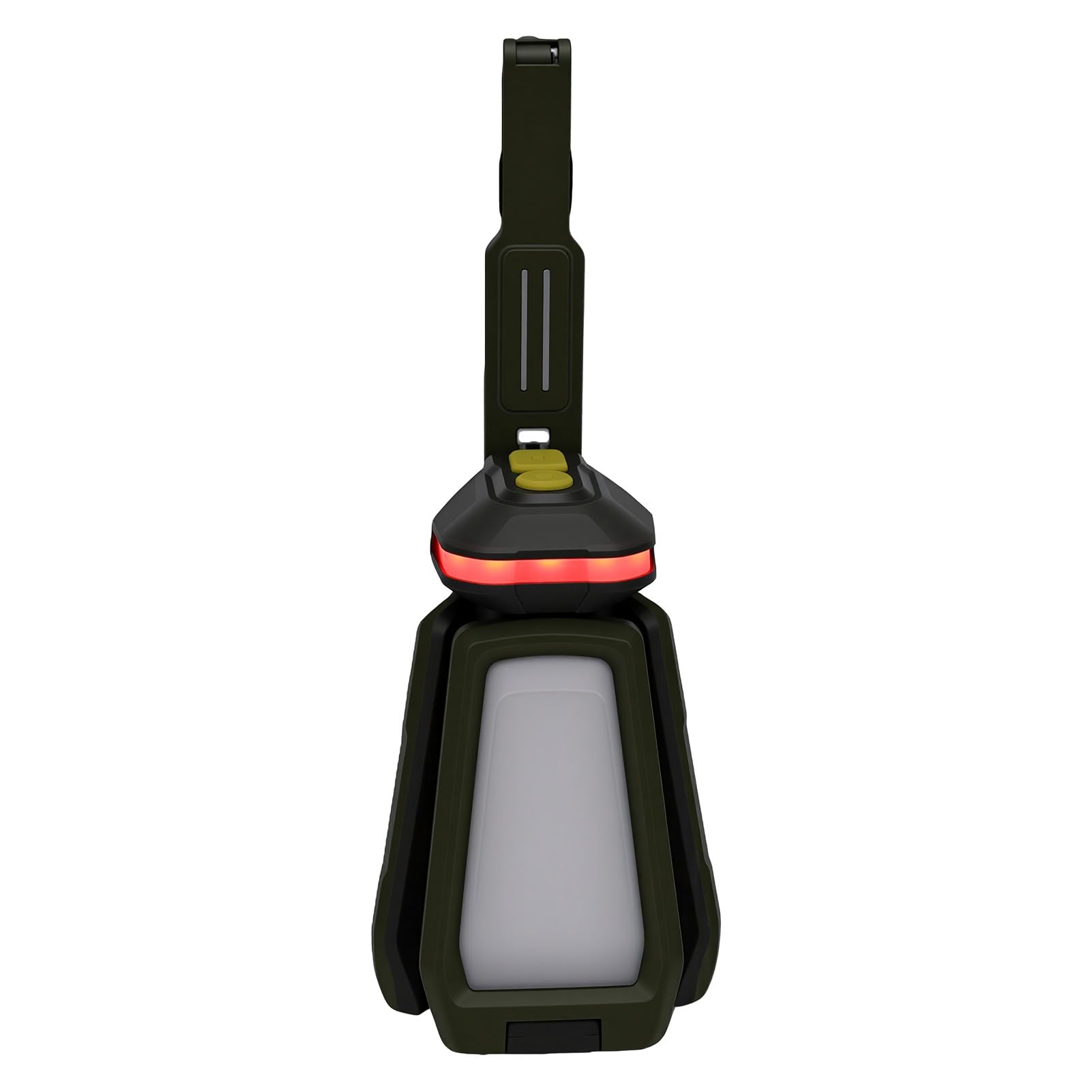 LICAEVEY Lanterna da Campeggio Pieghevole 2000lm, 3 Teste Luce da Lavoro, | Temperatura colore regolabile, lanterna LED ricaricabile con base magnetica e gancio per tenda, riparazione auto