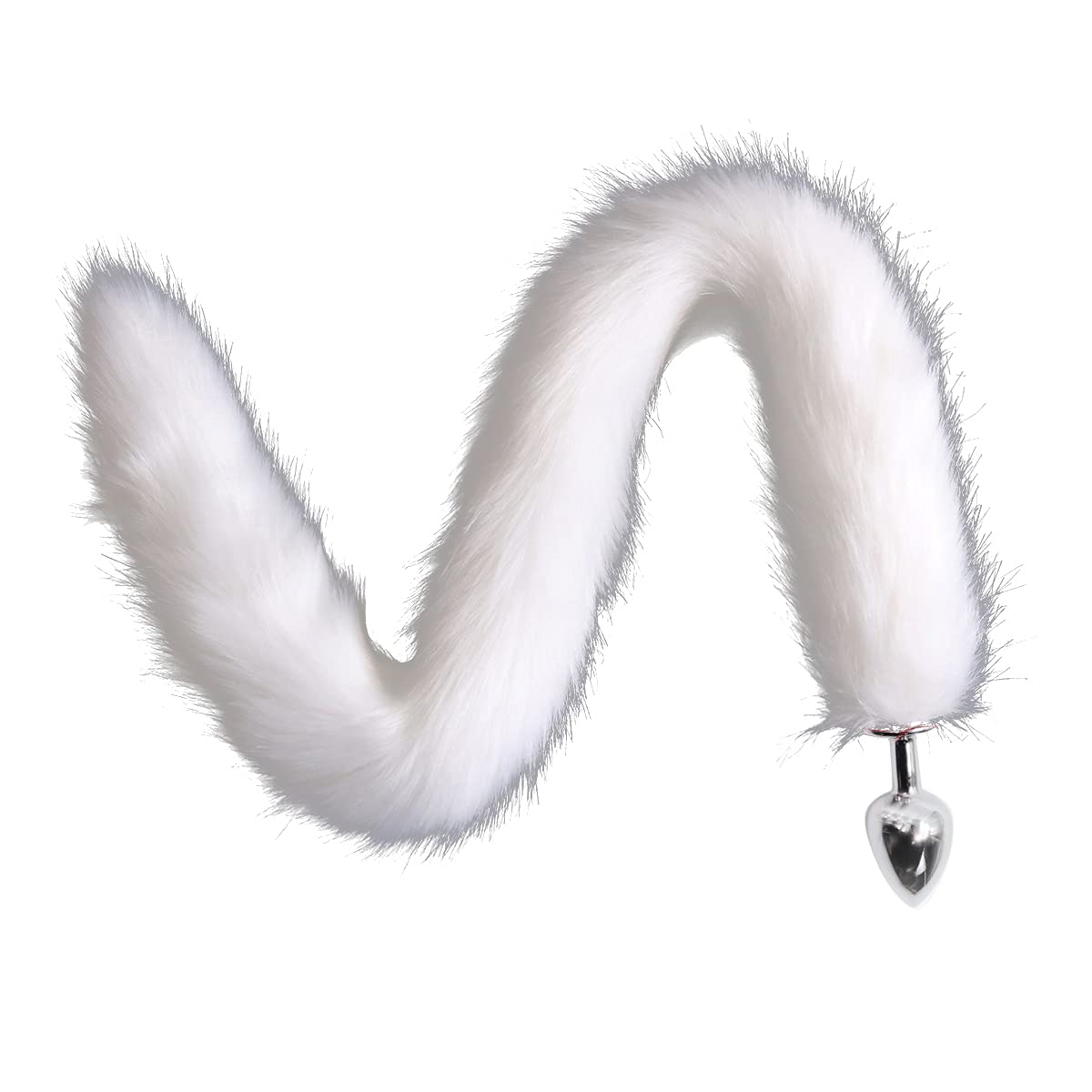 eine frau oral befriedigen Extra langer Fuchs Schwanz mit Aluminium Butt Plug main image 1