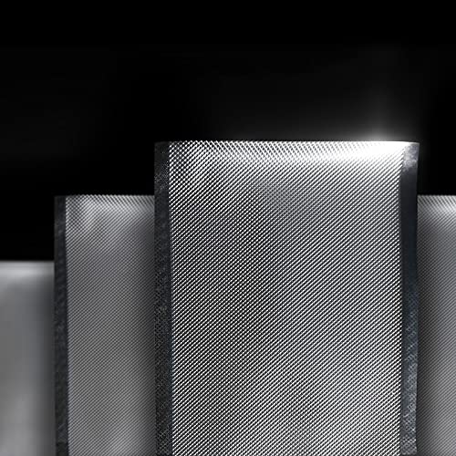 HMTE 100pcs Sacs de scellement sous Vide Sacs de céréales de Stockage sous Vide Alimentaire pour Machine à emballer sous Vide Sacs d'emballage ménager (Couleur: 10cmX15cm) (7cmx12cm)