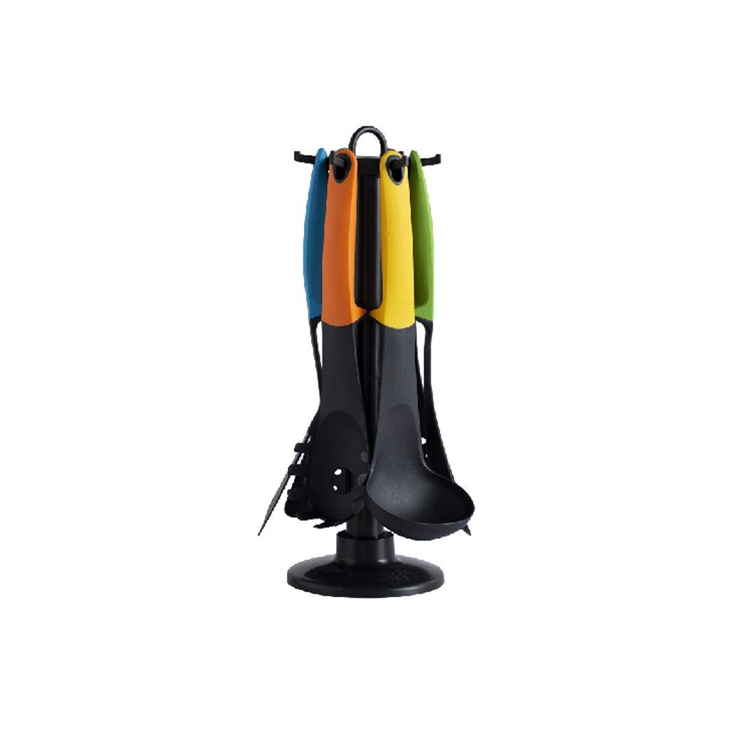 Espátula Juego de espátulas de Silicona Premium de Alta Resistencia al Calor, Juego de Herramientas Especiales for cocinar en Cocina Antiadherente, Juego de 6 espátulas de Cocina
