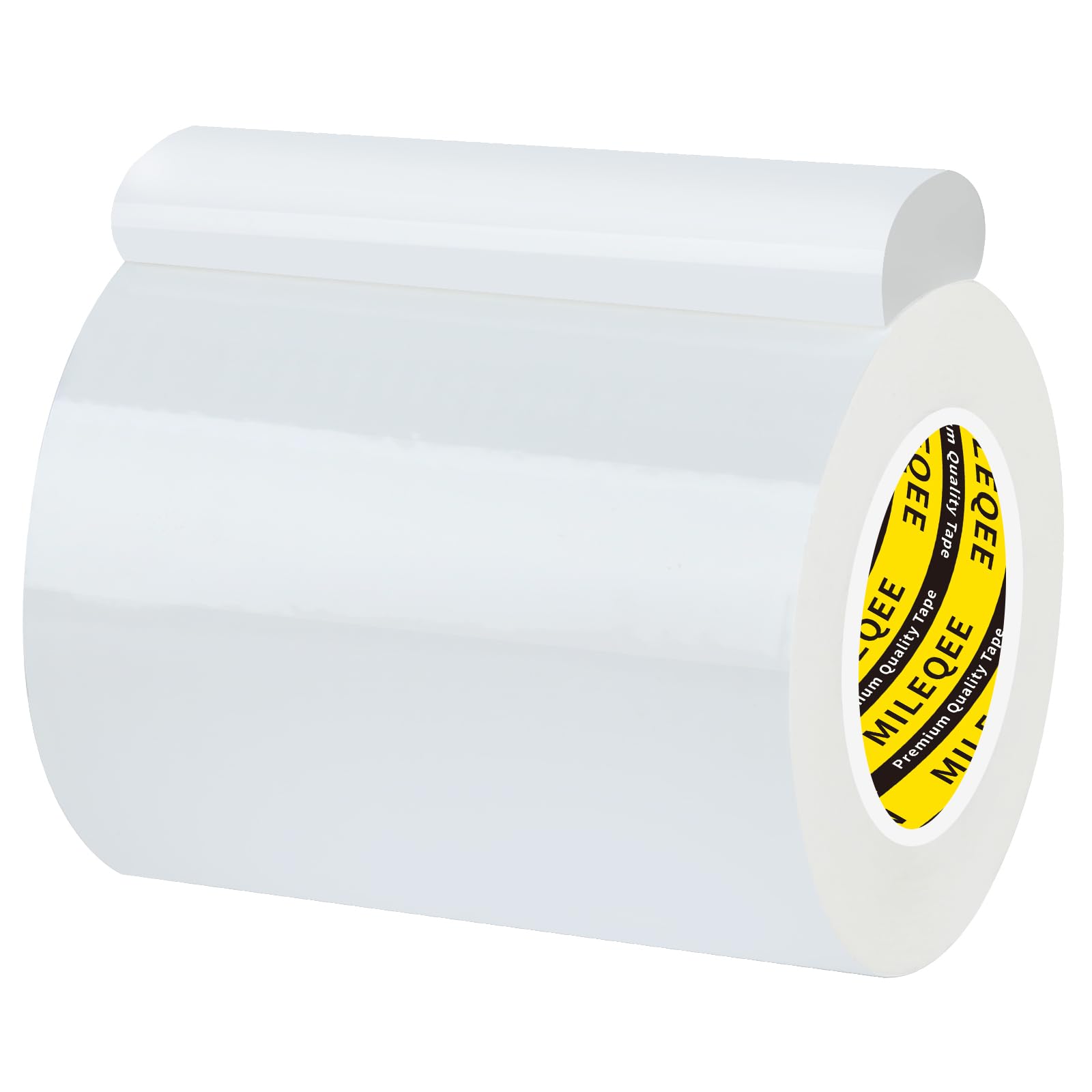 MILEQEE Window Weather Stripping Door Seal Tape White, 3.15in x 66FT, Automotive Weatherstrip Adhesive Seal Strip for Car Auto Trunk, Weatherproof Gap