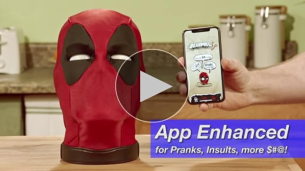 Marvel Legends Deadpool's Head Premium Interactive, Moving