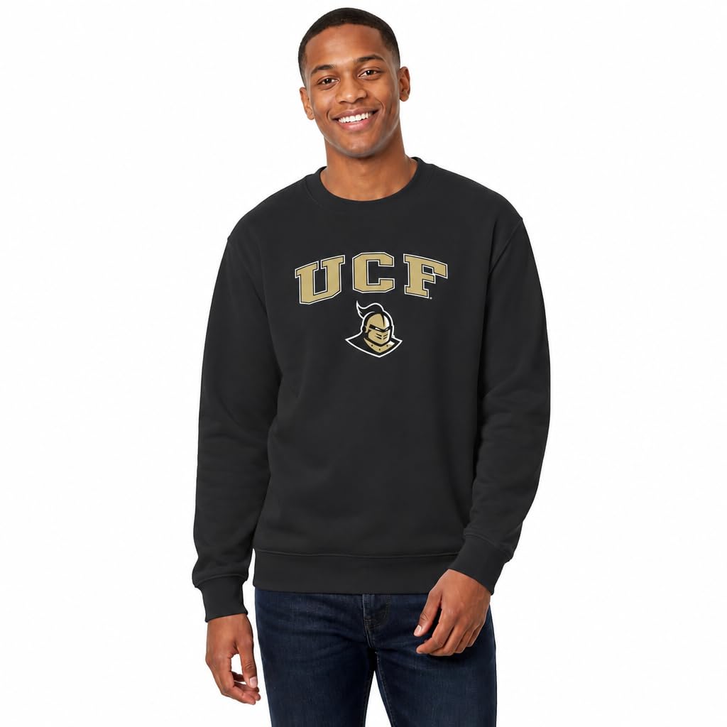 NCAA College Sweatshirt Fleece Crewneck Pullover for Men and Women