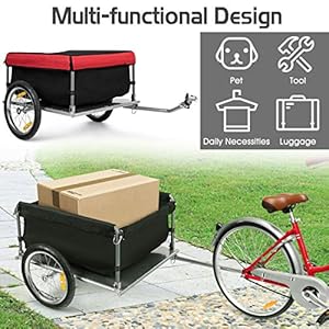 Goplus-Cargo-Bike-Trailer-Folding-Frame-Quick-Release-16-Wheels-Bicycle-Cargo-Trailer - Cucciolini Doodles   Goplus-Cargo-Bike-Trailer-Folding-Frame-Quick-Release-16-Wheels-Bicycle-Cargo-Trailer