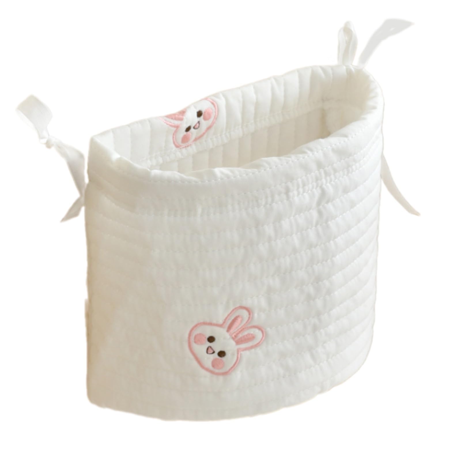 FackLOxc Cot Hanging Storage Bag Bedside Hanging Storage Pocket Cotton Bag for Organizing Diapers & Toy This Crib Baby Cot Organizers