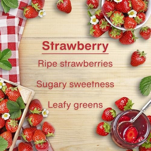 Image of LITTLE TREES Car Air Freshener I Hanging Tree Provides Long Lasting Scent for Auto or Home I Strawberry, 6-Packs (4 Count)
