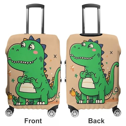 Carry on Luggage Cover Cartoon Dinosaur Suitcase Covers for Luggages Tsa Approved Travel Luggage Sleeve Protector Elastic Suitcase Protector Anti-Scratch Washable Fits 19-30 Inch Case -S3