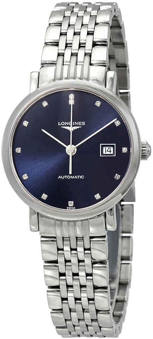Amazon Co Jp The Longines エレガントコレクション ステンレススチール L4 310 4 97 6 服 ファッション小物