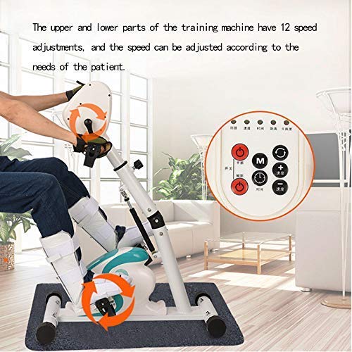 Bicicleta de Ejercicio Portátil con Pantalla LCD y Entrenador Para Brazos y Piernas miniatura 6