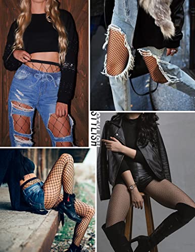 Image of Avidlove Fishnet Stockings for Women Footless High Waist Fishnets Tight