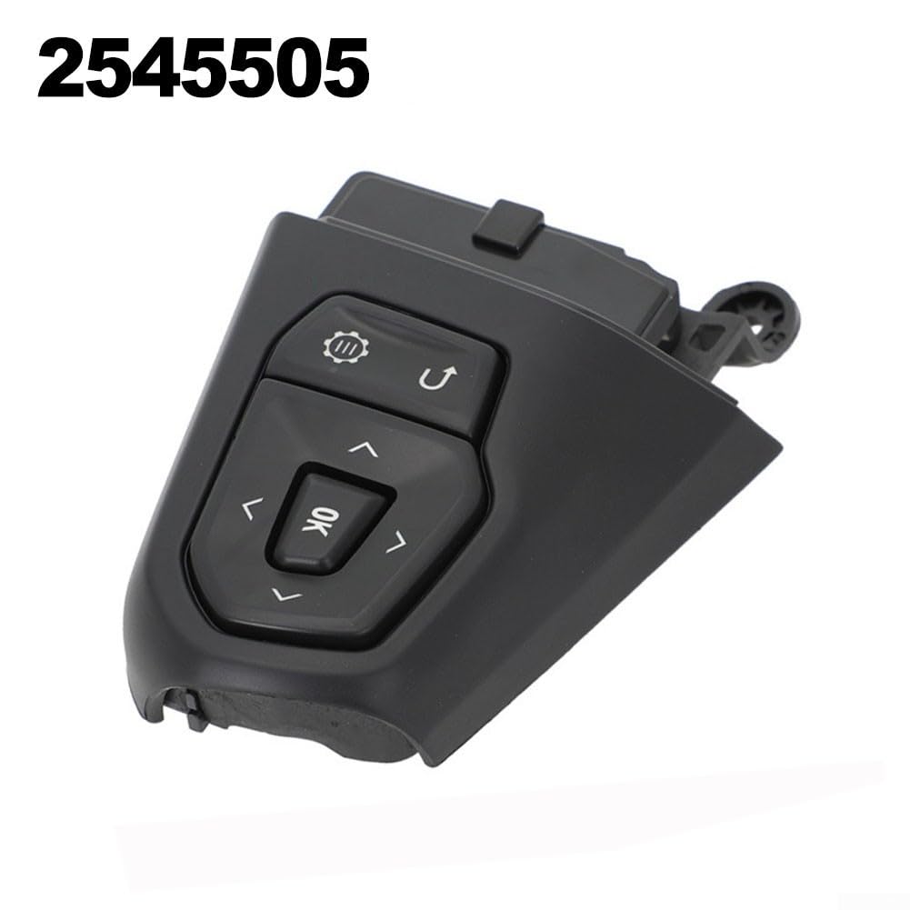 Module d'interrupteur de volant pour Scania L P R S Series OEM 2545505 2673059 3072844, bouton de commande multifonction en ABS noir
