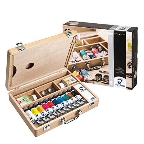 CREATIV DISCOUNT Van Gogh - Caja de pintura al óleo (10 x 40 ml)
