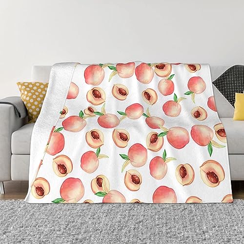 Couverture en flanelle rose pour lit bureau et canapé cocooning