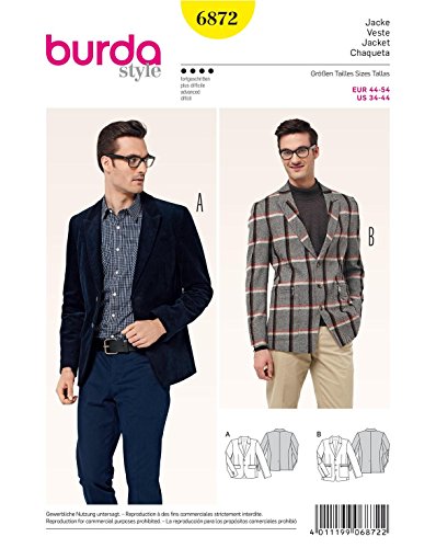 Burda cartamodello per Giacca 6872