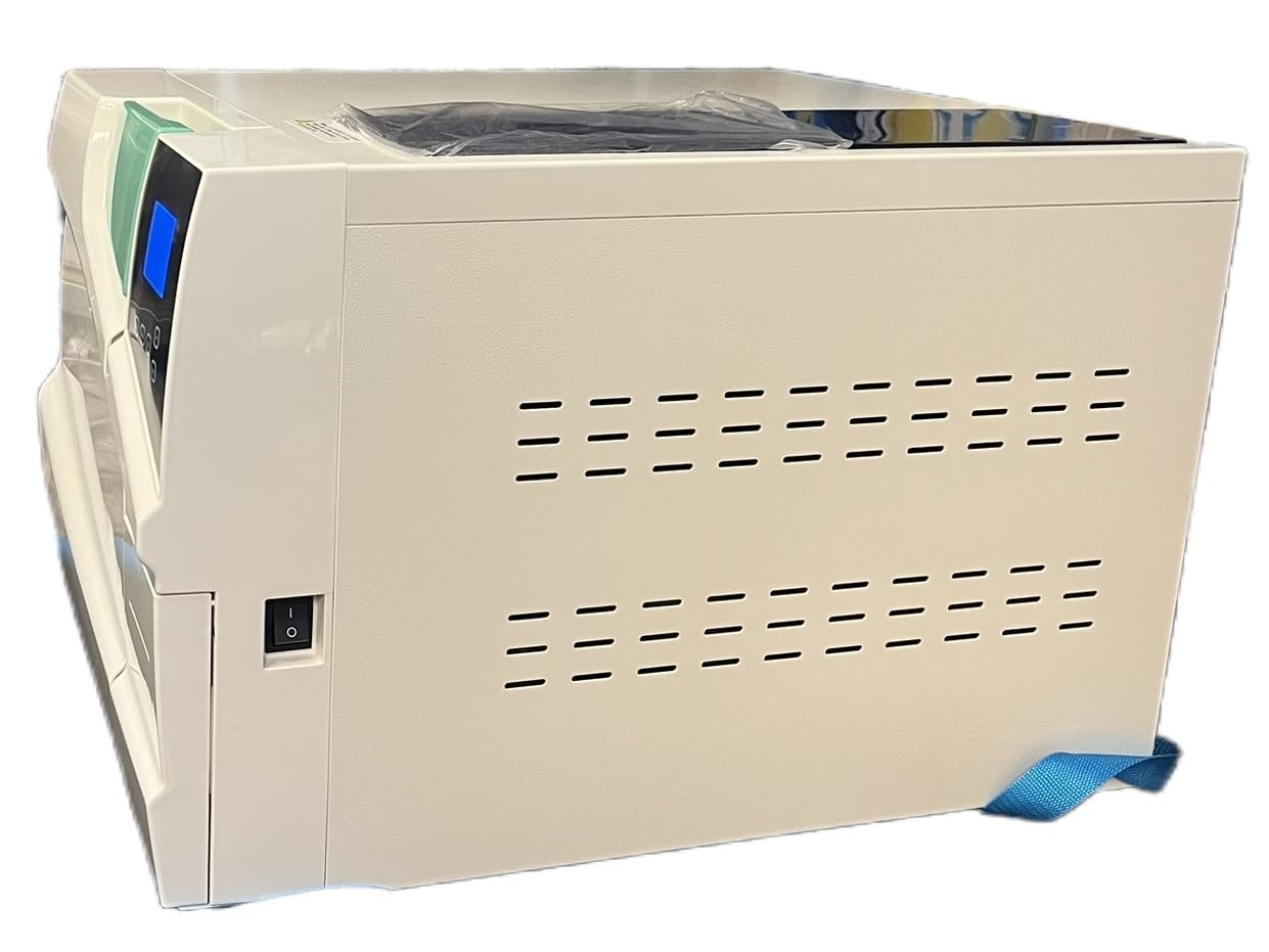 22 Liter New Dental Vacuum Steam Autoclave Sterilizer With Printer USB Class B CE, 11 Standard Program