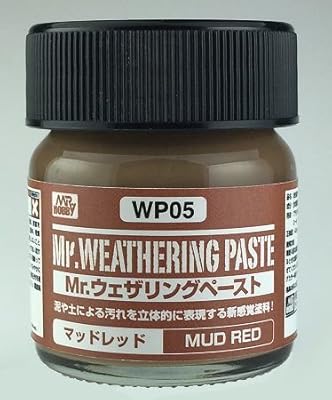 GSI Creos WP05 Weathering Paste Mud Red, Mr. Hobby