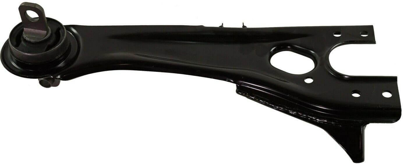 Trailing Arm Rear Passenger Right Side Lower with Rubber Bushing - Black