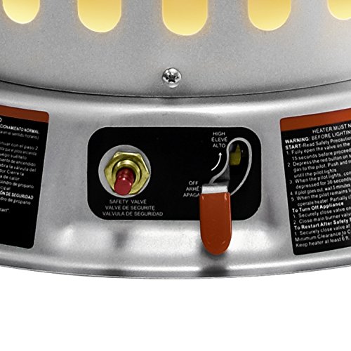 Dyna-Glo RMC-LPC200DG 50,000 to 200,000 BTU Liquid Propane Convection Heater