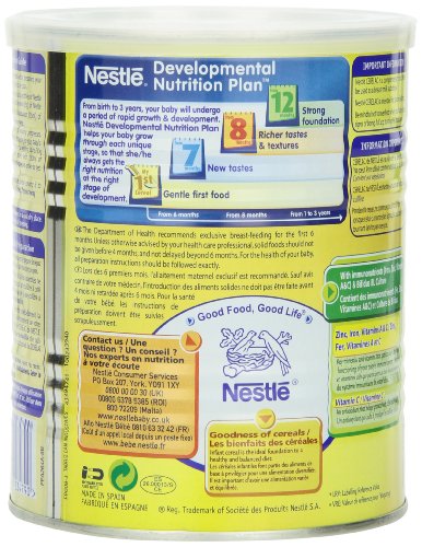 Nestle Cerelac Mixed Vegetables & Rice w/ Milk (Stage 2) - 400g - Thumbnail 5
