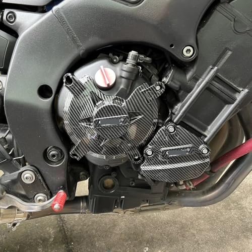 Protector de cárter y motor FZ1 FZ8 cubierta estator de alta resistencia 4