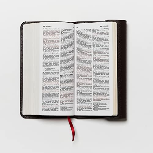 Image of Nkjv, Checkbook Bible, Compact, Bonded Leather, Burgundy, Wa