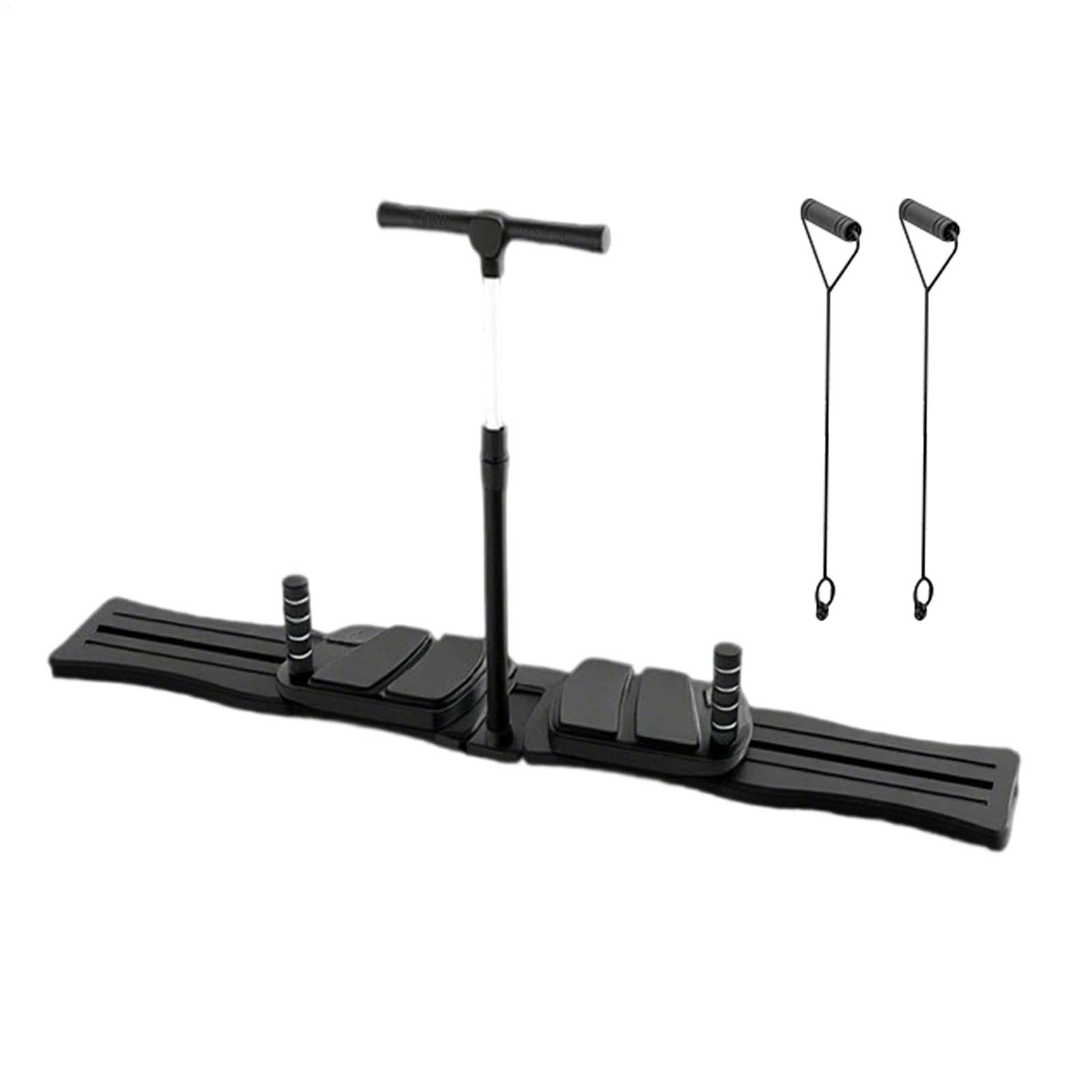 Tabla de Pilates para Entrenamiento en Casa Entrenador Abdominal Y Fitness | Accesorio de Gimnasio Portátil y Resistente, Máquina Entrenadora Ergónómica Antideslizante para Abdomen y Core