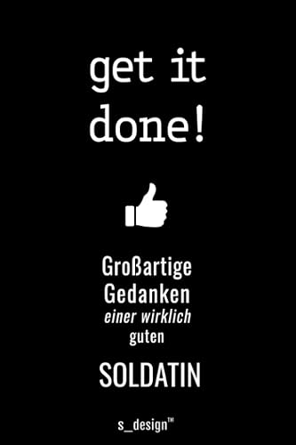Notizbuch für Soldaten / Soldat / Soldatin: Originelle Geschenk-Idee [120 Seiten kariertes blanko Papier]