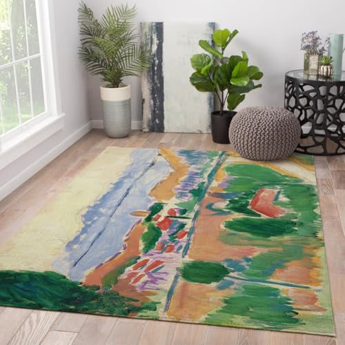 Tapis antidérapant et lavable Matisse pour protéger le sol du salon - 4
