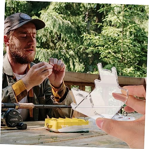 BUTIFULSIC Varinha De Exibição De Acrílico Cavalete Suporte De Exibição De Isca De Pesca Cavaletes S