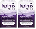 Kalms Night, 56 Tablets - Traditional Herbal Medicinal Product Used for The Temporary Relief of Sleep Disturbances (Pack of 2)
