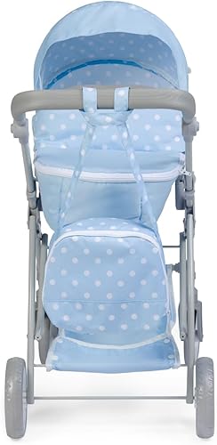 Miniatura 11 de JC Toys - Berenguer Boutique  Cochecito deportivo plegable de lujo  Colección Blue Royal  para muñecas de hasta 20 pulgadas  A partir de 3 años