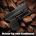 DeSantis Slim-Tuk IWB Holster - Holster IWB, Conceal Carry Holster, Compatible with the Springfield Hellcat and Hellcat OSP 3