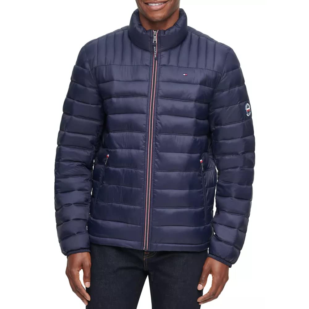 Tommy Hilfiger Men's Legacy Ultra Loft Lightweight Packable Puffer Jacket (Standard and Big & Tall) Down Alternative Coat (pack of 1)