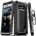 Galaxy Note 8 Case, ELV Samsung Galaxy Note 8 Holster Defender 360 degree Heavy Duty Armor Full Body Protective Hybrid with Belt Clip for Samsung Galaxy Note 8 (BLACK)