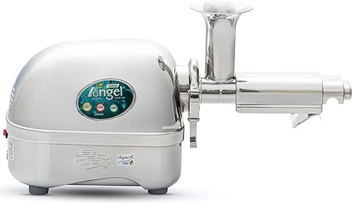 AG-7500 Stainless Steel Premium Cold Press Slow Juicing Machine, SUS-304