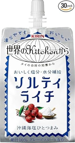 世界のKitchenから ソルティライチ 300g×30本 パウチ