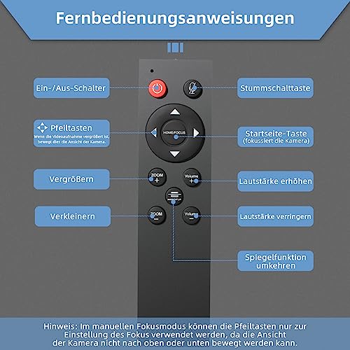 NexiGo N940P Webcam mit 2K Auflösung und Zoomfunktion