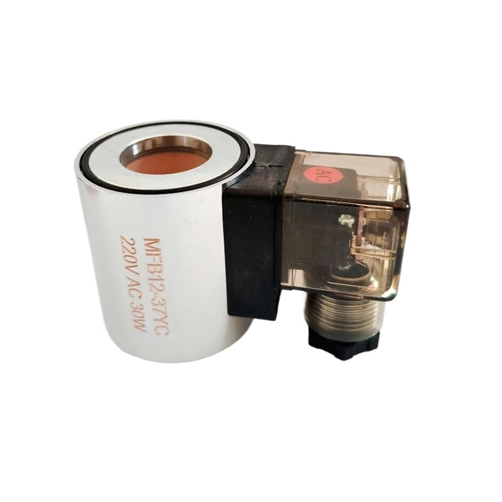NYRXRYTCA 5PCS Hydraulic Solenoid Valve Coil MFB12-37YC 220V MFZ12-37YC 24V Inner Hole 23mm Length 51mm(24V)