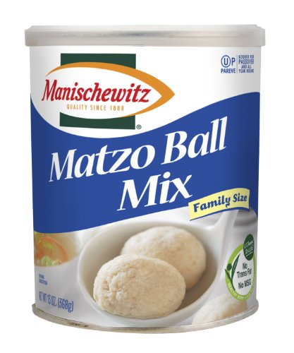 Manischewitz Family Size Matzo Ball (Knaidel) Mix, 13 Oz Can (Pack of 3)
