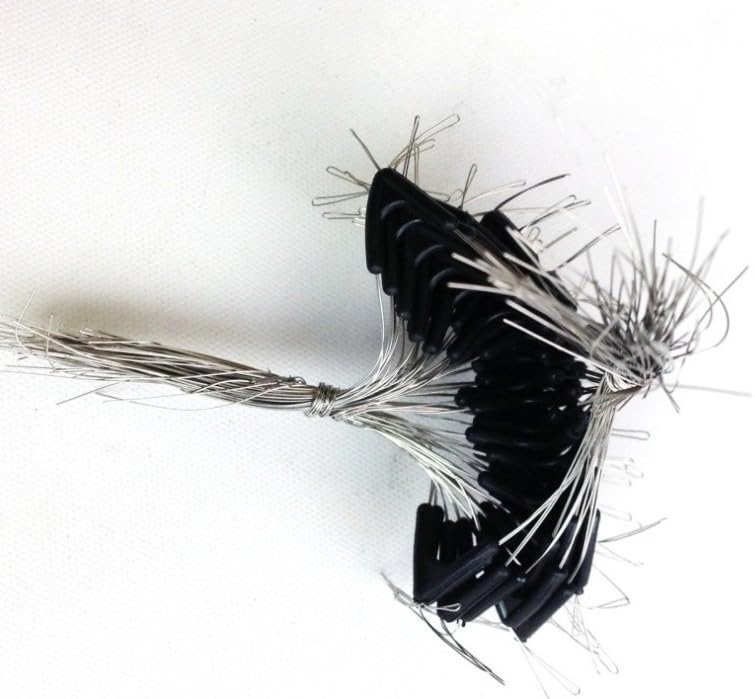 Separadores para línea de pesca doble gancho 100 piezas miniatura 6