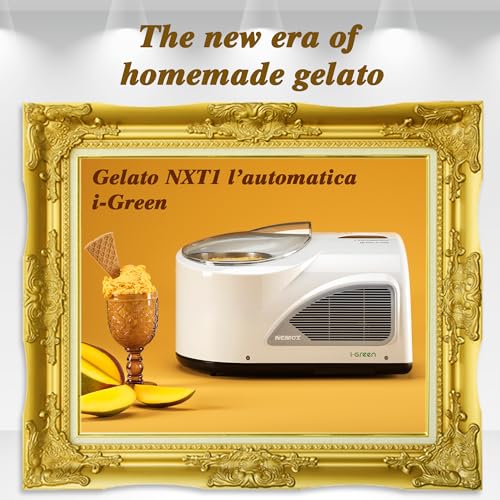 Nemox Eismaschine NXT1 L'AUTOMATICA i-Green halbprofessionelle und private Vollautomatische Eismaschine (weiß) – Bild 7