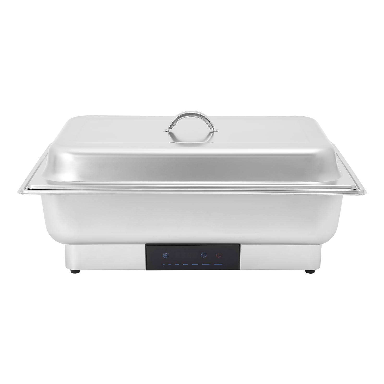 Set da 9 litri elettrico Chafing Dish Buffet Server in acciaio inox con controllo della temperatura, per feste di famiglia, buffet, feste di famiglia, 56 x 36 x 26 cm