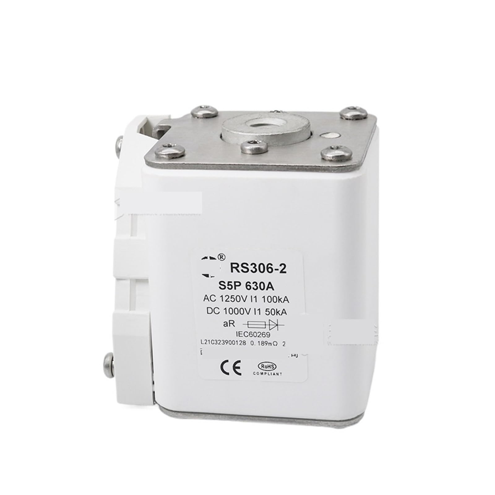 RS306-01/1/2 1250 V Hochspannung AC-Sicherung 690 V schnelle Sicherung 200 A(RS306-2 S5P 630A 1250V)
