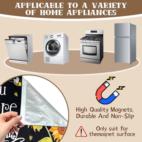 Image of You are My Sunflower Dishwasher Magnet Cover, Summer Dishwasher Magnet Sticker for Kitchen Decoration 23x26in Dish Washer Magnetic Sticker Panel Decal